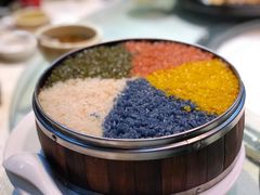 五色糯米排骨-阿谋美食·广西菜