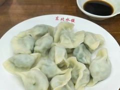 韭菜鸡蛋馅水饺-东北大馅手工水饺(较场口永辉超市)