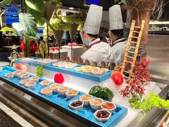 自助取餐区-喜庭海鲜自助(北辰三角洲北辰荟店)