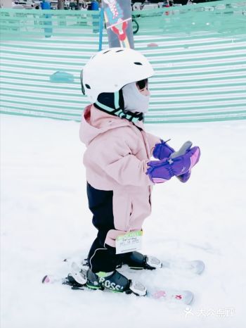 天哪!会滑雪的小朋友真的太可爱了吧!