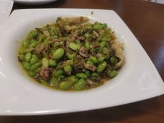 雪菜笋炒毛豆-食光慢宴·安吉土菜馆