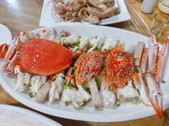 清蒸野生螃蟹-海门岛七号餐厅