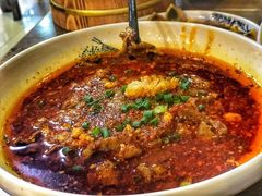 水煮牛肉-伊兰麒兰馨园·川菜·清真馆(339电视塔店)
