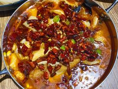 沸腾牛肚-叶派龙虾•招牌香辣蟹·海鲜(中海国际店)