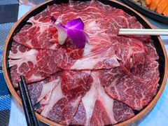 安格斯牛肉-鲜入围煮花胶鸡海鲜火锅