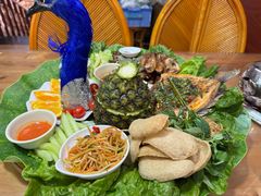 -沐毫傣泐云南菜孔雀宴•手抓饭傣味烧烤(曼听店)