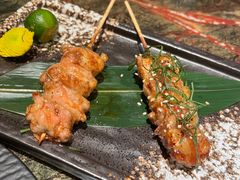 紫苏梅子鸡肉串-炙柒Sekinana·精致料理 烧鸟·铁板烧(海上世界店)