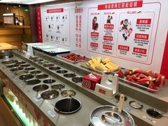 自助调料区-海底捞火锅(安吉万达店)