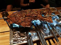 -路边摊小炉子烧烤