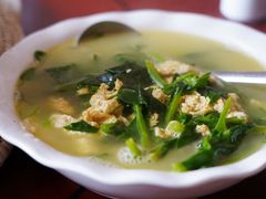 豌豆尖蛋汤-湖景渔湾