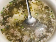 酸菜肉沫豆腐脑汤-肠相汇常德老肠子馆(雨花亭店)