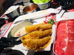 油炸腐皮卷-汤岛涮小火锅(温州龙湾万达店)