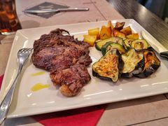 牛排配烤蔬菜-Ristorante Amedeo