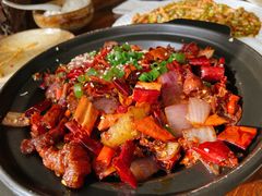 干锅肥肠-不相离盐帮菜(郎园店)