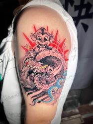 -雕哥的纹身店A3 TATTOO&纹身培训