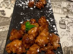 雪花糖醋里脊-绿茶餐厅(松江万达店)