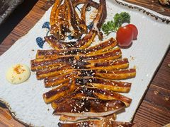 现烤整只大鱿鱼-小川洋风料理(街道口店)
