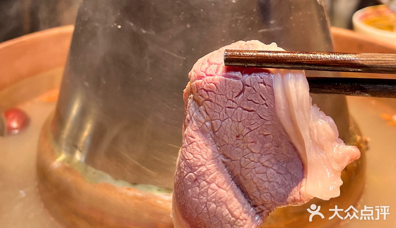 在深圳也能吃到这么地道的铜锅涮羊肉了 清泉锅底
