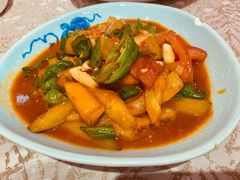 新疆茄子辣子西红柿-新粤新疆菜清真餐厅(拱北店)