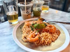 鲜虾浓汁天使面-The Rug Cafe(王府中环店)