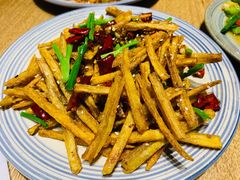 干煸藕丝-静一餐厅·湖北菜(前门创始店)
