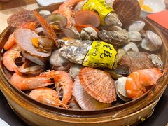 海鲜拼盘-船梆煮•蒸汽海鲜·炉火烤肉(五四广场店)