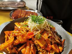 小章鱼五花肉-姜虎东白丁烤肉(恒隆广场店)