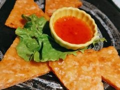 月亮虾饼-捞王猪肚鸡火锅(昆山店)