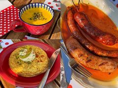 西班牙蛋饼配阿根廷虾仁和小葱-TOMATITO(无限极荟店)