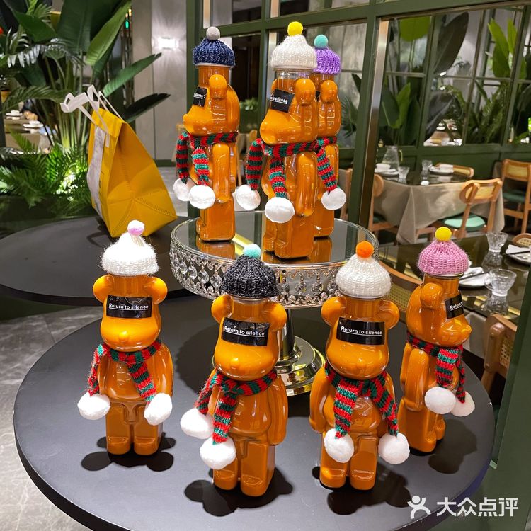 网红小熊奶茶太可爱了