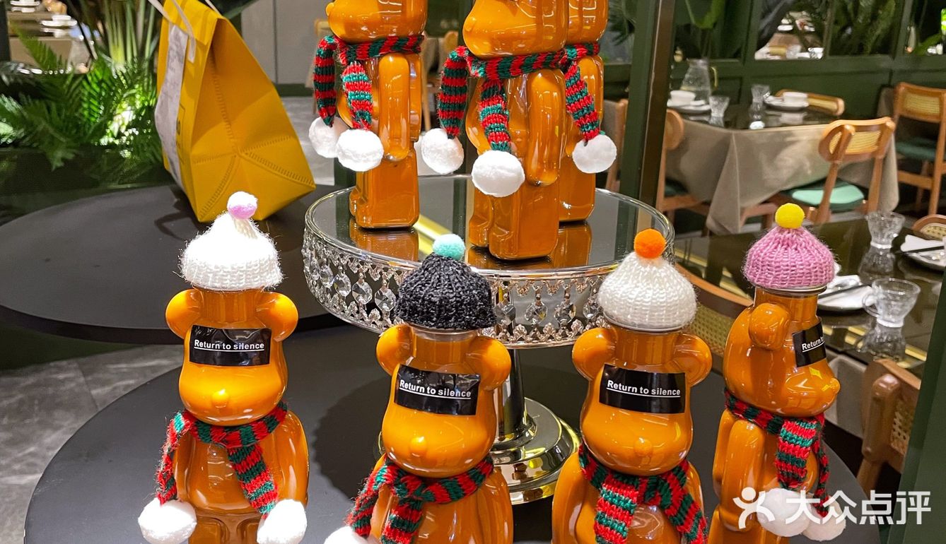 网红小熊奶茶太可爱了