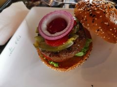 牛肉原味汉堡-Lets burger非常汉堡·环球风味(蓝色港湾店)