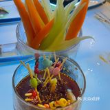 顶楼的花园餐厅，景观布置超级棒