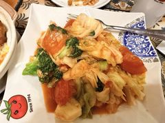 葡汁炒什菜-番茄屋葡式美食(总店)