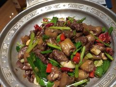 干锅肥肠护心肉-95号酱骨·一块豆腐(展春园西路店)