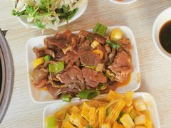 烤牛板筋-平山城鑫烧烤(建国楼店)