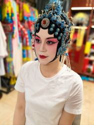 -胭脂猫京剧摄影