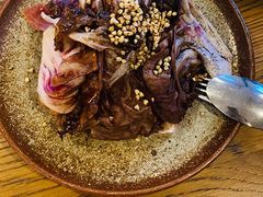 布拉塔奶酪色拉配落地球-BOR Eatery(安福路店)