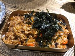 韩式芝士泡菜炒饭-吴草鸡爪오초닭발韩食堂(融恒盈嘉中心店)