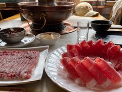 泉水清汤锅-京门老爆三·铜锅涮肉 爆肚(望京店)