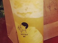 满杯金菠萝-喜茶(上海兴业太古汇店)