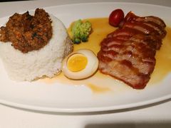蜜汁叉烧肉燥饭-千日贺茶餐厅(开发区安盛店)