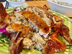 失传菜脆皮糯米鸡-水乡人家私房菜(逢简店)