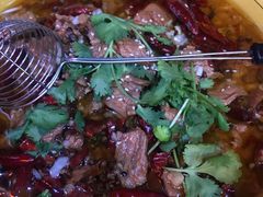 水煮牛肉-熊猫川菜馆 panda chine