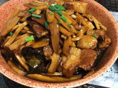 笋干烧肉-月敏农家乐(树山店)
