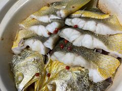 砂锅焗黄花鱼-1937青岛老味道·海肠捞饭·青岛菜(大鲍岛栈桥店)