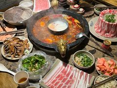 -渝大狮毛肚老火锅(巴中店)