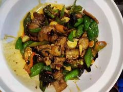 秦椒木耳炒肉-大秦地·西北菜(纬四路店)
