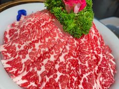 牛雪花-左庭右院鲜牛肉火锅(浦江欢乐颂店)