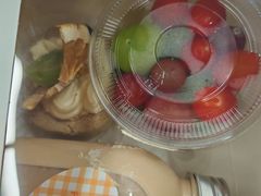 -芒果与甜纯动物奶油蛋糕&甜品台定制